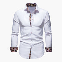 Francis | Men's Slim Fit Business Shirt with Long Sleeves for the Office