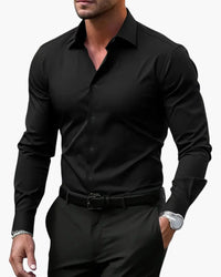Griffin | Men's Slim Fit Long Sleeve Business Shirt for the Office in Autumn