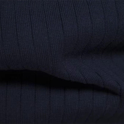 Men's blue soft knitted jumper for everyday autumn wear