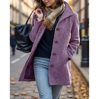 Alina | Women's Wool Blend Turndown Collar Coat