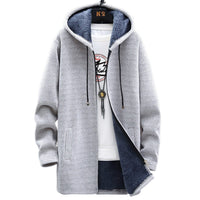 Imogen | Women's Longline Zip-Up Hoodie for Autumn Layering