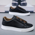 Slip-on trainers, product still life