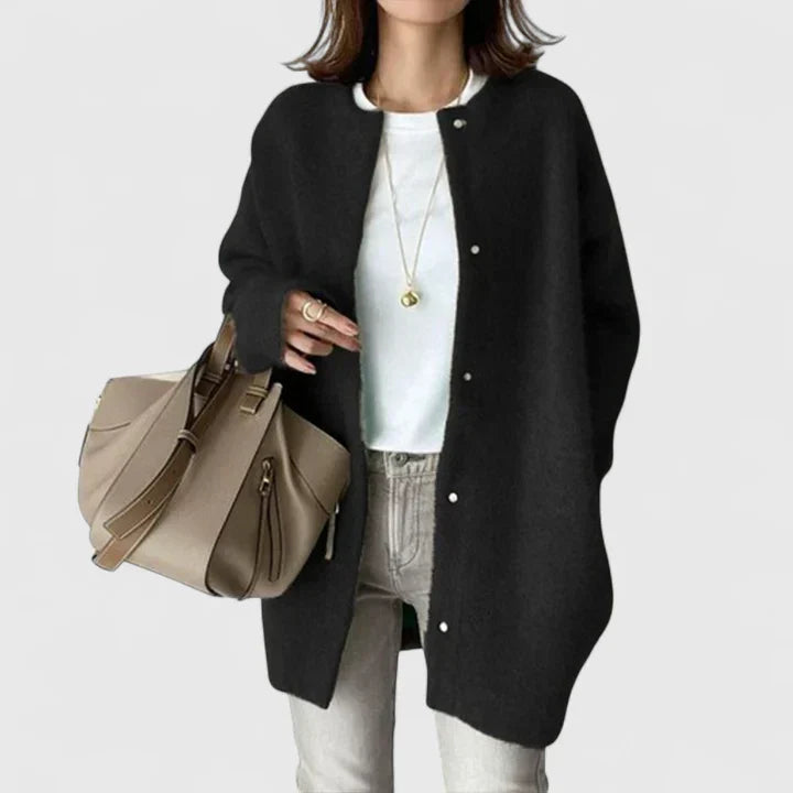 Women's Soft Knit Longline Cardigan