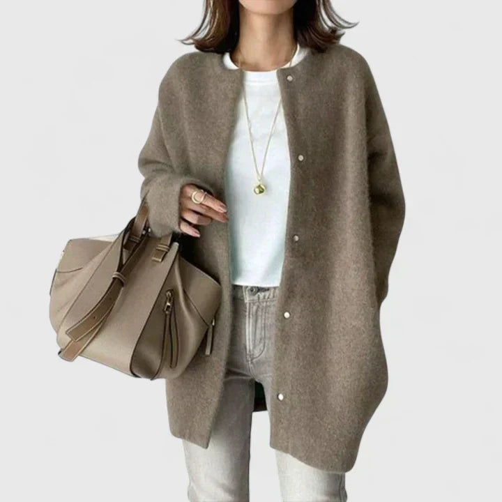 Women's Soft Knit Longline Cardigan