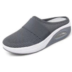 Breathable slip-on comfort sandals, product still life