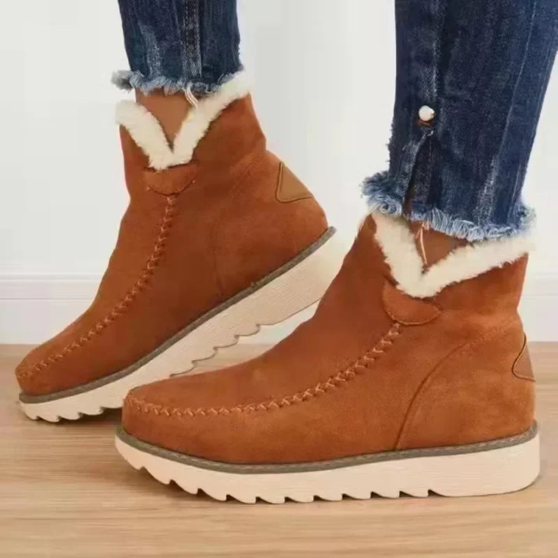Wide fit ankle boots with side zip, product still life