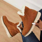 Wide fit ankle boots with side zip, product still life