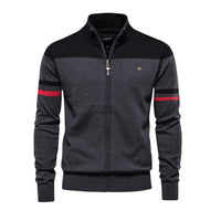 Gareth | Men's Premium Crew Neck Knitted Jumper for Autumn Layering Wear