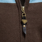 Men's green crew neck knitted jumper for autumn layering