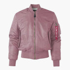 Unisex black bomber jacket in a classic street-style silhouette