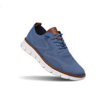 Hugo | Men's Knit Oxford Style Trainers with Lightweight Sole