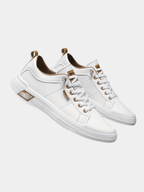 Men's outdoor walking trainers with chunky tread sole