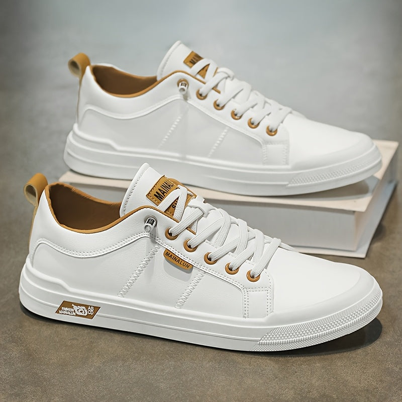 Men's outdoor walking trainers with chunky tread sole
