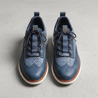 Charlie | Men's Faux Leather Oxford Trainers for Smart-Casual Autumn