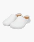Slip-on comfort clogs, product still life
