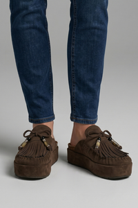 Perdita | Women's Leather Sandals with Round Toe