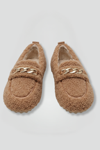 Slip-on loafers for everyday winter wear, product still life