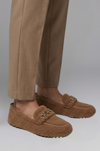 Slip-on loafers for everyday winter wear, product still life