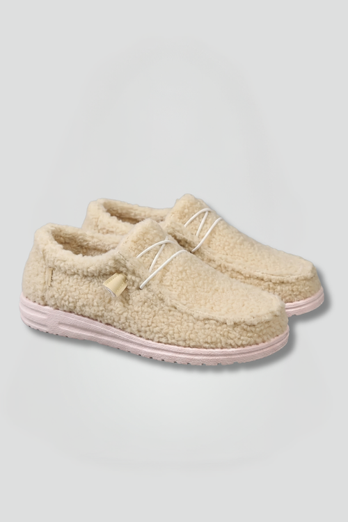 Slip-on loafers, front view