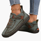 Women's black wide fit chunky trainers with a cushioned sole