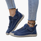 Women's black wide fit chunky trainers with a cushioned sole